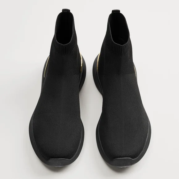 ZARA HIGH TOP SOCK RUNNERS NWT! - Picture 2 of 2